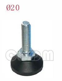 Fixed Adjustable Feet Series S20 Carbon Steel Foot Cup